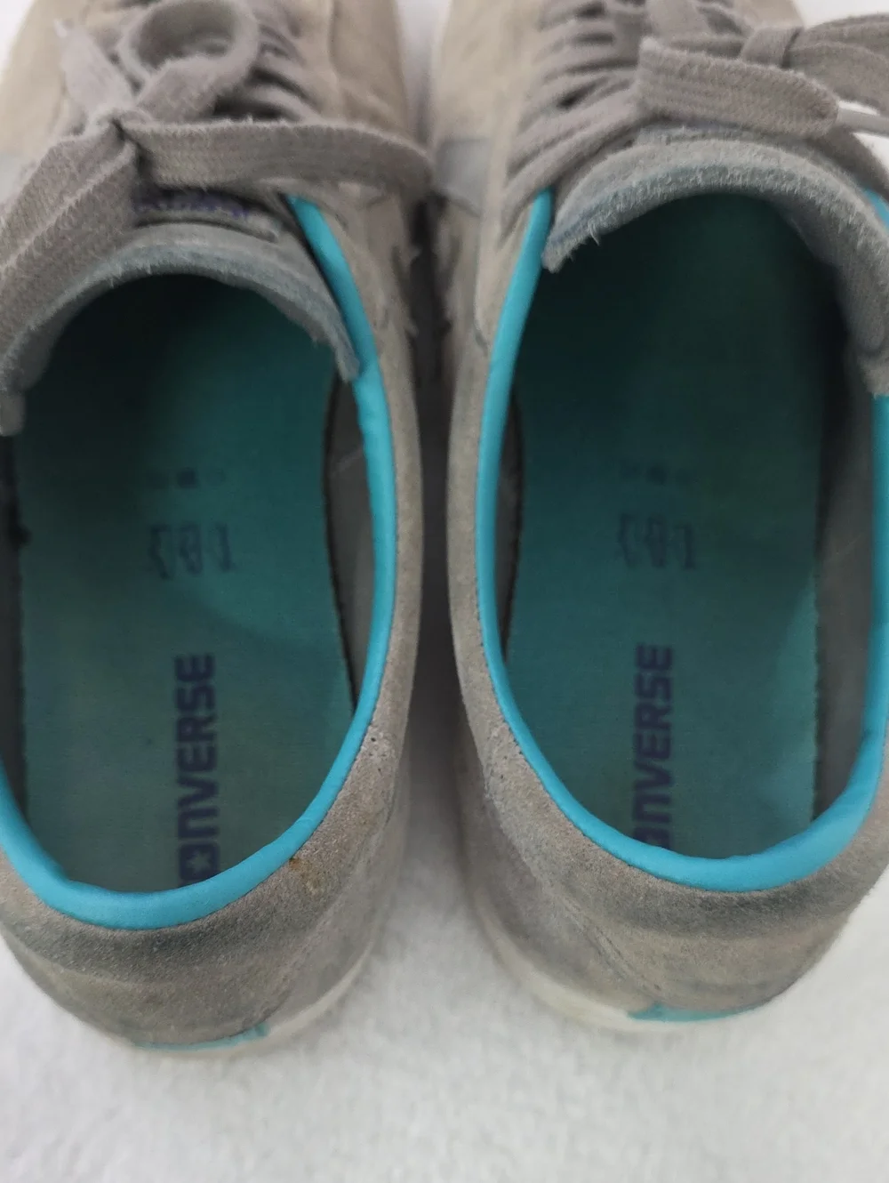Converse CONS Breakpoint Pro Suede Sneakers Gray Blue Size 12 - Picture 5 of 9
